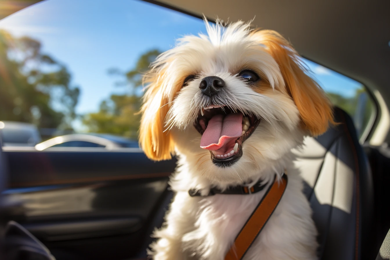 Honda Civic Dog Car Seat Belt for Shih Tzu